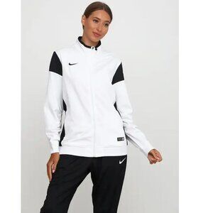 Nike Academy 14 Sideline Knit Dri-FIT Jacket White/Black Size Small‎ Women's